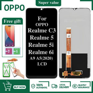 For OPPO Realme C3 5 5i 6i / A5(2020) A9(2020) LCD Display Mobile phone accessories lcd replacement lcd touch screen lcd screen