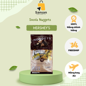Kẹo socola Hersheys Nuggets Assortment 1.47kg 145 viên của Mỹ