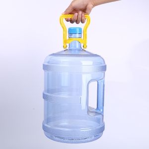 Water Bucket Handle Lifter Round Gallon Water Container Lifter Holder Handle Folding Holder Heavy Drinking Pot Lift Grip
