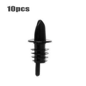 10Pcs Plastic Liquor Free Flow Bar / Wine Bottle Dispenser Pourer