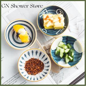 [GN Store] Kitchen Dish Assorted Seasoning Mini Plate Dipping Sauce Vinegar Bowl Japanese Creative Tableware Home Dish Dinner Plate
