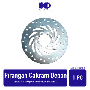 Piringan Cakram Depan Blade Revo 110 FI Absolute Supra X 125 F1 New Helm In Disc Disk Front Brake