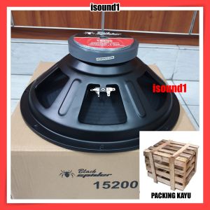 SPEAKER BLACK SPIDER 15 INCH 15200 KOMPONEN BLACKSPIDER 15200 ORIGINAL