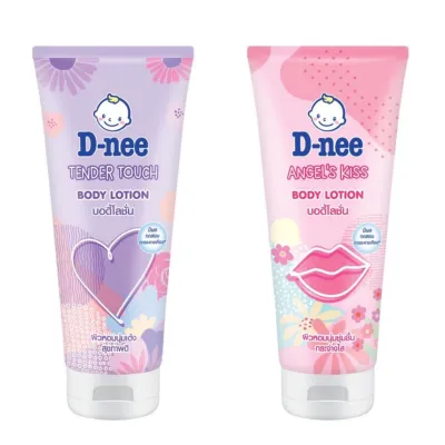 D-nee ดีนีย์ บอดี้โลชั่นเนื้อเจล มี 2 กลิ่น โลชั่นดีนี่สำหรับเด็ก 180 มล.
