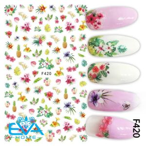 Miếng Dán Móng Tay 3D Nail Sticker Hoa flower Collection Hoạ Tiết Hoa Ren Lace Nghệ Thuật F392 / F393