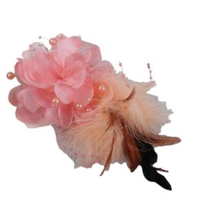 Quick Attach Flower Lapel Pin Waterproof Fabric Flower Brooch Fabric Corsage Pin for Parties Weddings Formal Event
