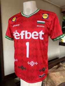 BULGARIA Mens FIVB Jersey 2025 [RED]