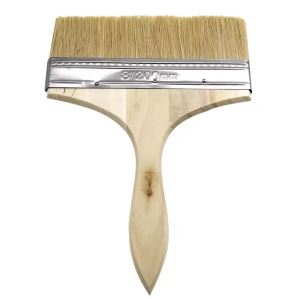 แปรงทาสี แปรงทาสีบ้าน แปรงขนสัตว์ ใช้ร่วมกับสีน้ำมัน และสีน้ำอะครีลิก สามารถใช้ทาบนพื้นผิวเรียบ ขนแปรงแน่นไม่หลุดง่าย
