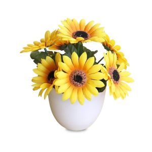 DRPT20 Pot Tanaman Hias Bunga Hias Plastik Ornamen Pot Bonsai Artificial Flower Decoration