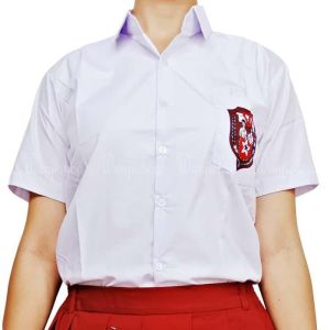 baju putih sekolah sd lengan panjang pendek/seragam sekolah sd laki2 perempuan