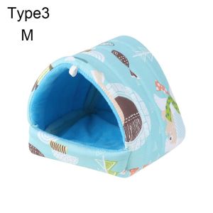 XNK9520 Đầy màu sắc Thoải mái Rabbit Squirrel Lồng nhỏ Nhà chuột đồng Động Vật nhỏ Ngủ Giường Ngủ Ấm Mat Guinea Lợn Tổ