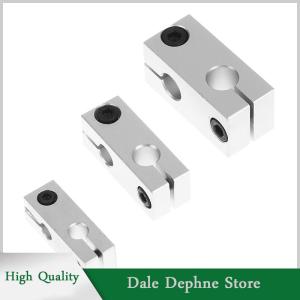 [Dale Dephne] Pillar fixing clamp vertical fixed diameter fastening aluminum alloy optical axis cross block steel pipe fixing bracket connecti