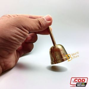 Bel Lonceng Tangkai Kuningan Lonceng Es Krim Lonceng Kuningan Klinting Kuningan