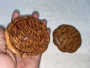 TẤM LÓT LY GỖ DỪA - MIẾNG LÓT LY GỖ THIÊN NHIÊN