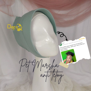 grosir ciput anti tembem marsya pet anti budeg ciput dalaman kerudung pet marsya pengantin anti tembem