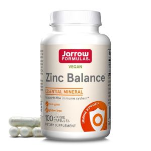 Viên bổ sung kẽm JARROW Zinc Balance từ Mỹ hỗ trợ tăng cường miễn dịch điều hoà nội tiết tố bổ sung đồng
