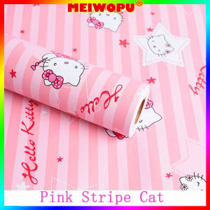 Wholesale And Retail WaterProof Moisture-Proof Sticker Self-Stick PVC Cartoon Wallpaper Childrens Room Dormitory Bedroom