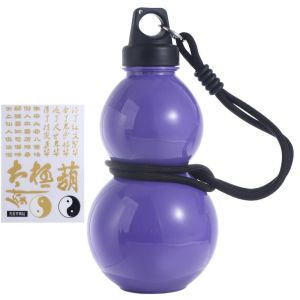 TEWUB Large Capacity Gourd Water Bottle 800ML Chinese Style Water Cup Taoism Vintage Drink Bottle Sport