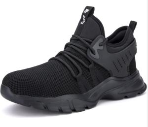 QINHUIZE Safety shoes mens new anti-smashing and puncture-proof lightweight insulated Steel toe work safety boots Site protection shoes men Fashion safety shoes