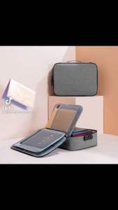 Cặp Đựng Tài Liệu Nhiều Ngăn Đa Năng Chống Nước Túi Tài Liệu Gia Đình Đựng Giấy Tờ Quan Trọng