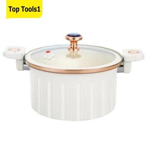 8L Multifunctional Home Pots Anti Scald Handle Spill-Proof for Simmer Food/Milk/Soup/Pasta Noodle