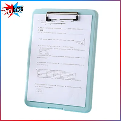 Thickened File Organizer Office File Storage Box A4 Document Storage Box with Clipboard – Large Capacity Portable File Organizer Case for Exam Papers School Office Supplies for Students