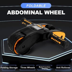 【SG Stock】Counting Abdominal Wheels Beginner Abdominal Roller womens belly reduction fitness equipment 计时健腹轮 健身器材 男坦克