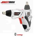 JOUST MAX 4.8v cordless battery rechargeable copper electric screwdriver dremel LED light DIY Electric Drill bit Power Tools. 