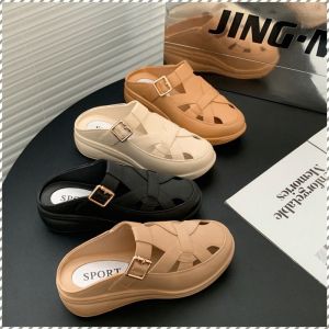 Sandals Cool Non-slip Lightweight Baotou Summer Sense of Stepping on Shit Fashion Breathable Coolness
