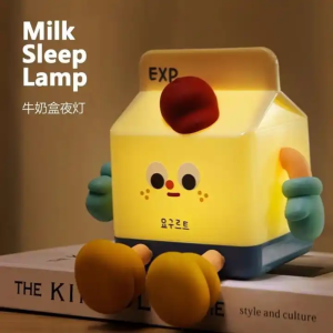 Cute Panda Night Light LED Squishy Novelty Animal Night Lamp 3 Level Dimmable Breastfeeding Nursery Decor