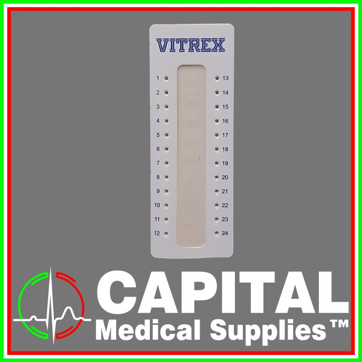 Laboratory Sealing Wax Plate for Capillary Tube, Capillary Clay Sealer with 24 Placer, 1 pc