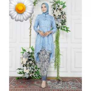 Setelan Tunik Lesty Payet Wanita Brukat Kebaya Tunik Lesty Kejora kebaya pesta kebaya tunik pesta