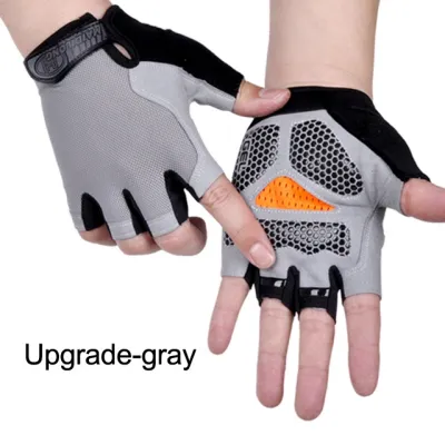 Newboler Non-Slip Half Finger Mens Cycling Gloves Breathable Motorcycle Bicycle Gloves Sport MTB Road Bike Glove