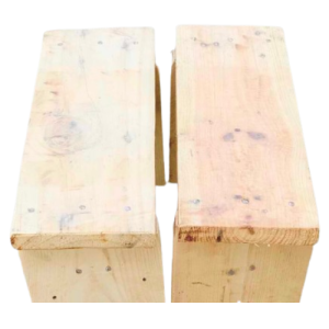 Native Palochina Wood Stool Lightweight Sturdy 15 Inch Stool Chair /  1PC