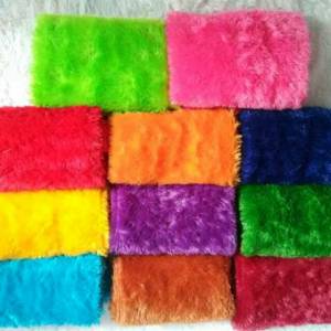 Taplak Meja Bulu Rasfur / Taplak Meja Ruang Tamu / Taplak Meja Minimalis / Alas Meja Ruang tamu