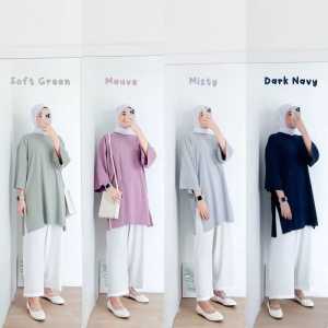 Gratis ongkir kaos oversized busui friendly hijab non hijab friendly kaos polos busui