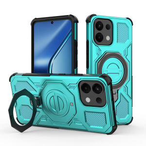 Phù Hợp Cho OPPO Reno 14 13 Pro Realme 15 5G Ốp Lưng Điện Thoại Vòng Nam Châm Xoay 360
