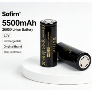 /Sofirn 26650 3.7v 5000mah Cell Durable Power Source for Workshop LED Work Lights For Led Flashlight Portable Lighting A
