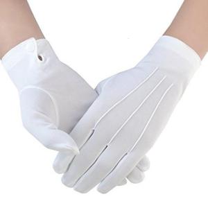 White Gloves Formal Gloves for Boys Girls Art Show Party White Gloves Formal Pageant for Etiquette