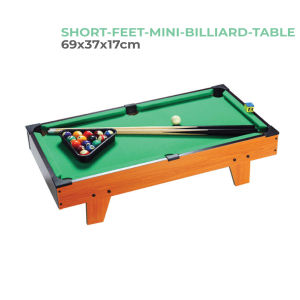 69cm Tall / Short Feet Pool Table Mini Billiard Table Set Board Games Kids Toy Gift Meja Snooker Pool Murah Cue Stick