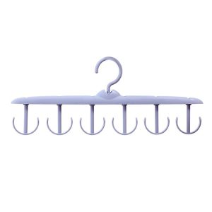 12 Hooks Hanger Bra Hangers Bag Hanger Plastic Clothes Trousers Ties Hats Hanger