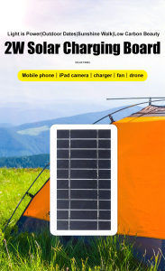 Solar charging board mobile phone power bank outdoor outdoor charger solar charging board