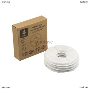 [COD] ourlove ไส้กรองถ่านกัมมันต์สำหรับเปลี่ยนให้แมวดื่มน้ำน้ำพุ