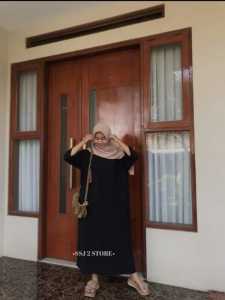 DASTER CRINKLE POLOS WANITA MODEL TANGAN 3/4