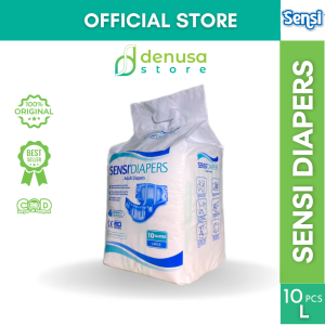 Sensi Adult Diapers Tape Popok Dewasa S/M/L/XL | Nyaman Daya Serap Tinggi Anti Bocor 8–12pcs
