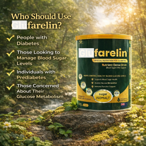 Gfarelin Gold Milk For Diabetic Support Help Control Glucose Level 400g