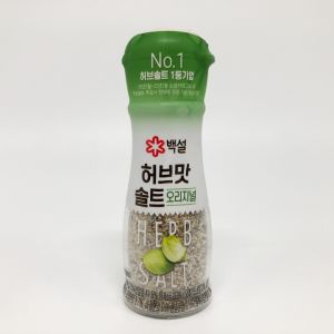 CJ HERB SALT MILD 50g เกลือเกาหลี เกลือปรุงรสผสม เกลือสำหรับสเต็กเกาหลี 허브맛 솔트 순한맛