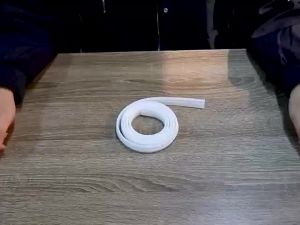 Rv Roof Vent Seal Vinyl Seal Rv Sealfor Ventline Hengs and Camco Roof Vents (118INCH White)