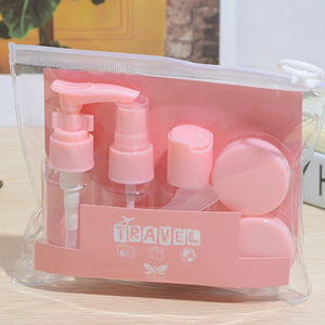 6PCS Travel Pack Set Botol Mini Kosmetik Lengkap