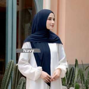 Hijab segi tiga instan kaos jersey premium I kerudung segi tiga instan i jilbab segi tiga instan